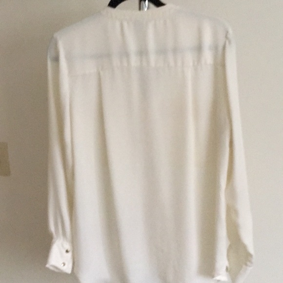 Cream button shirt - Picture 6 of 7